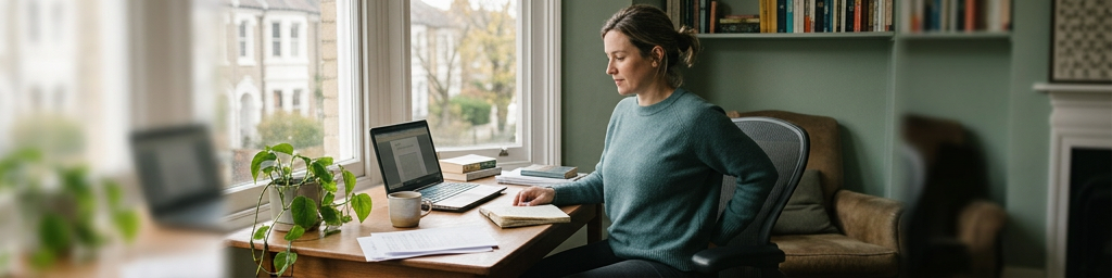 From Desk to Daily Life: Small Posture Shifts that Ease Neck and Back Strain