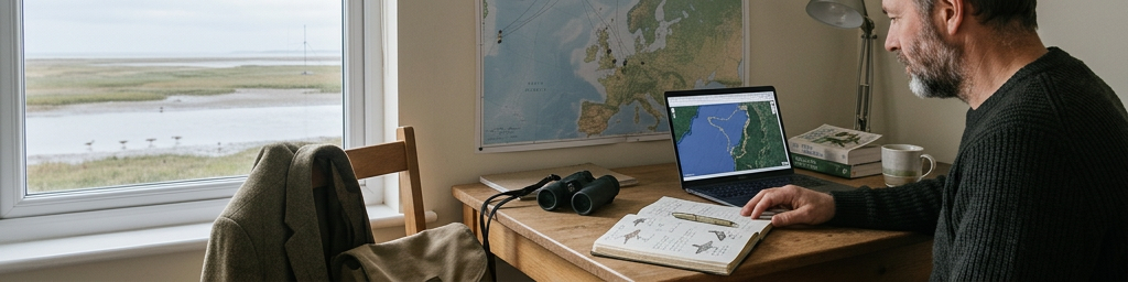 Following the Flight Lines: Tracking Bird Migration from Orbit to Wetlands