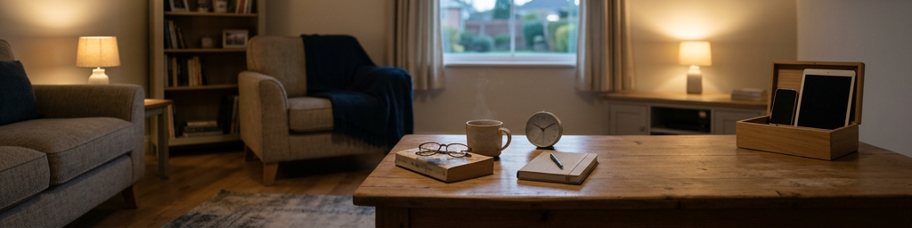 From Screens Off to Lights Out: Small Evening Habits That Protect Your Sleep
