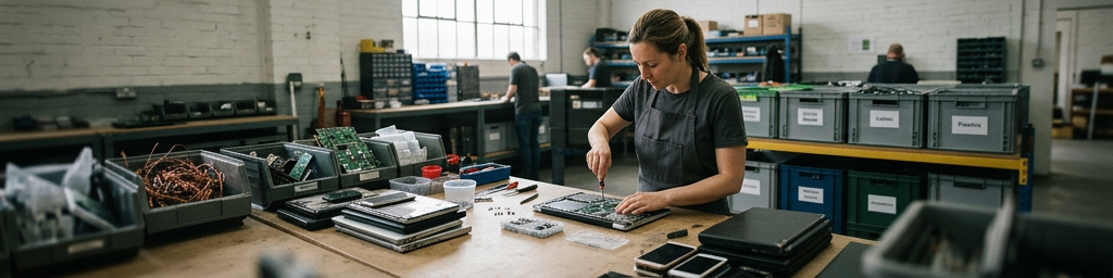From Old Gadgets to New Resources: E-Waste Systems Closing the Loop