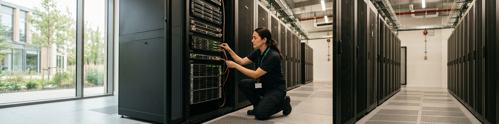 Inside Green Data Centers: Cooler Servers, Cleaner Clouds