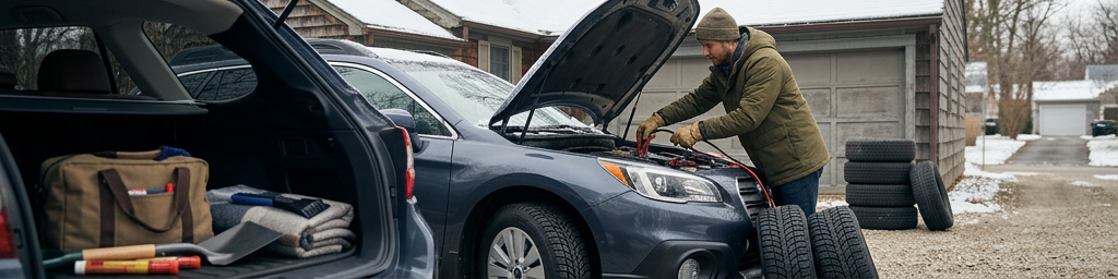 Winter Car Prep That Actually Matters: From Batteries and Tires to Emergency Kits