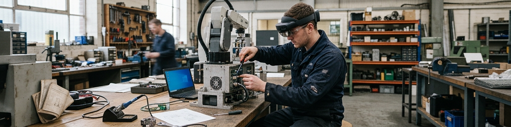 From Manuals to Mixed Reality: Augmented Training That Lives on the Workspace